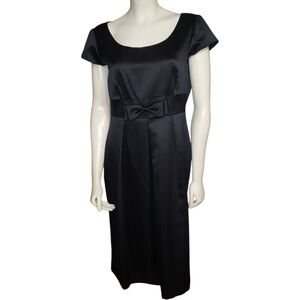 Y2K Does 60s Alex Marie black dress with bow size 8